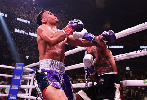 davis vs romero results